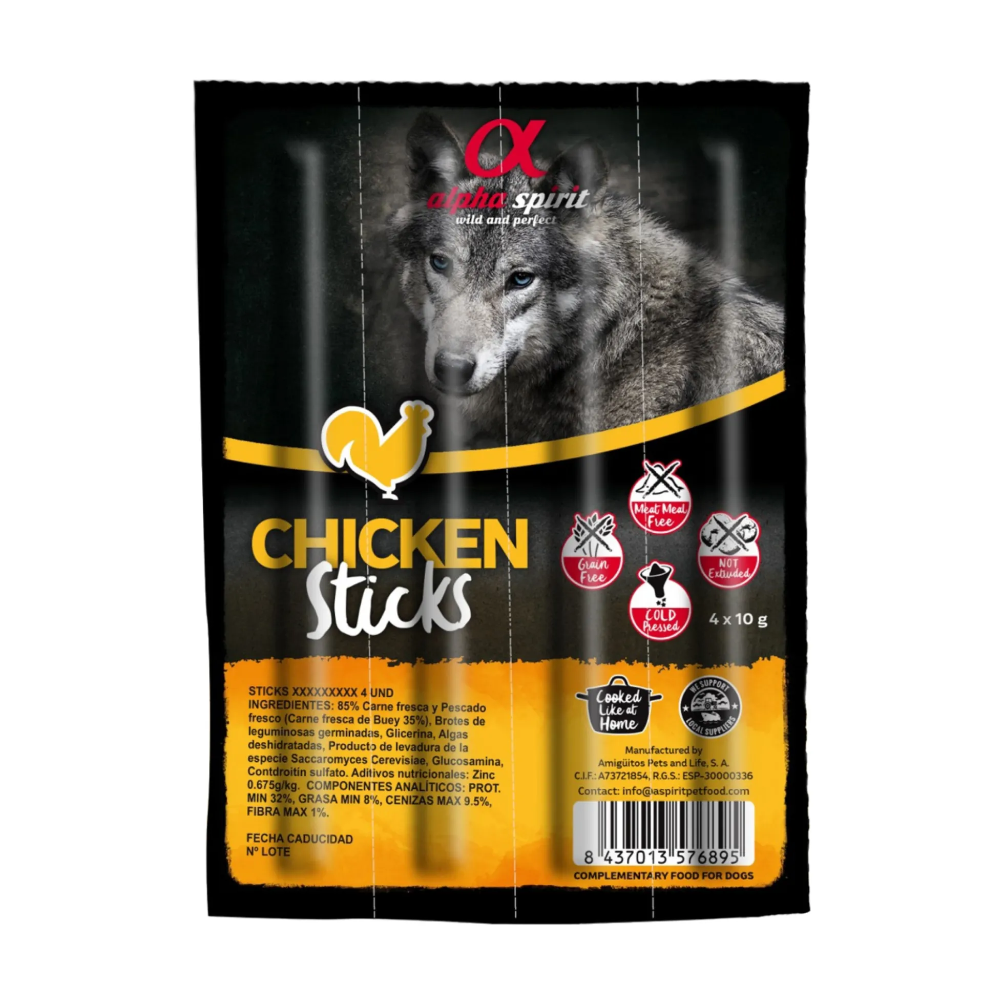 Alpha Spirit Sticks Chicken