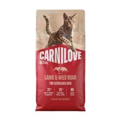 Carnilove Active Cat Sterilised Lamb & Wild Boar