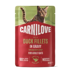 Carnilove Cat Pouch Gravy Duck & Catnip