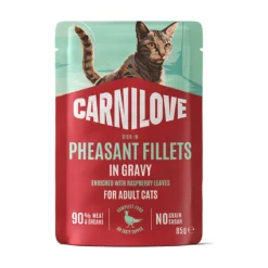 Carnilove Cat Pouch Gravy Pheasant & Raspberry