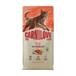 Carnilove Cat True Fresh Sterilised Beef