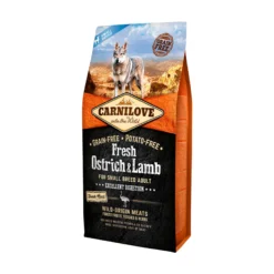 Carnilove Dog Adult Fresh Ostrich & Lamb Small Breed