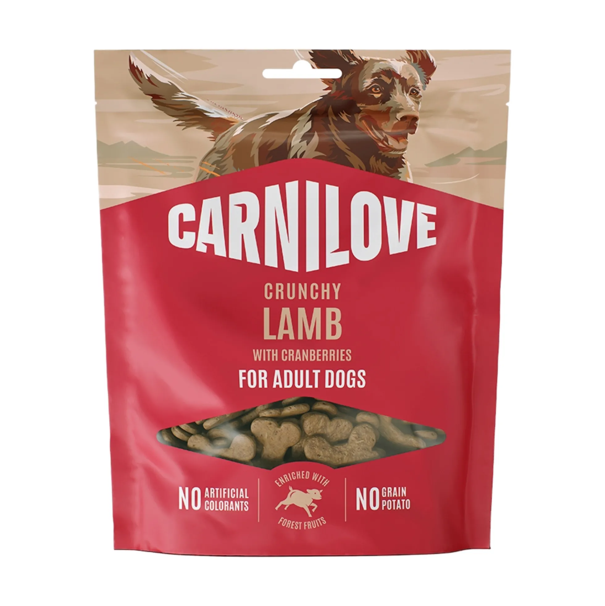 Carnilove Dog Crunchy Snack Lamb & Cranberries