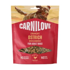 Carnilove Dog Crunchy Snack Ostrich & Blackberries