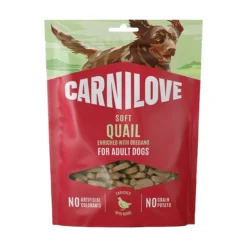 Carnilove Dog Soft Snack Quail & Oregano