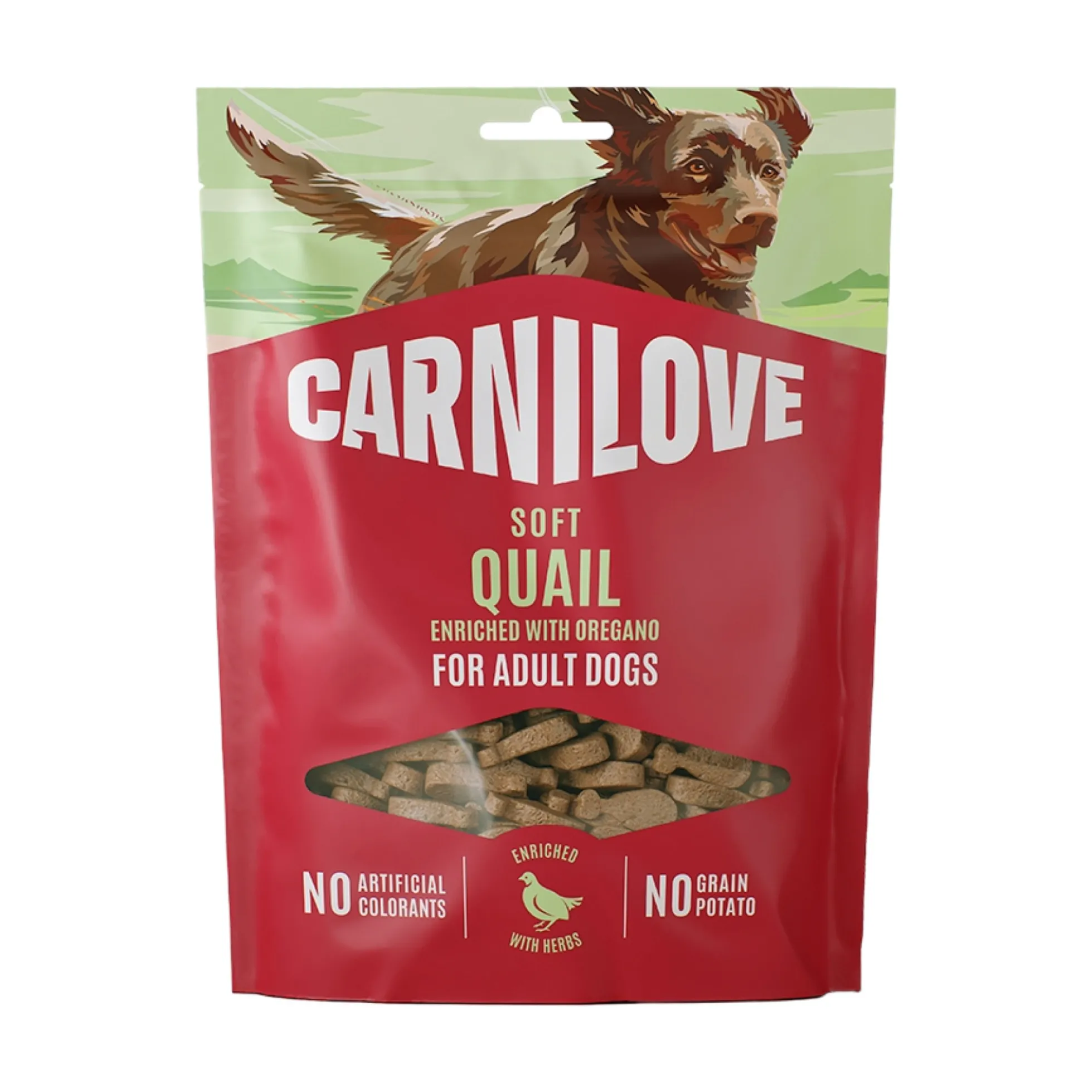 Carnilove Dog Soft Snack Quail & Oregano