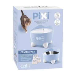 Catit Pixi Combo Kit Fontän + Matskål