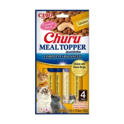 Churu Cat Meal Topper Chicken with Cheese