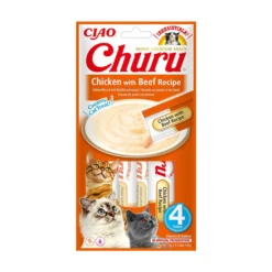 Churu Creamy Treat Chicken with Beef