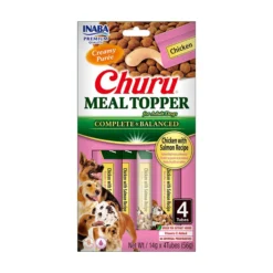 Churu Dog Meal Topper Chicken with Salmon