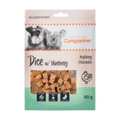Companion Chicken Dice Blueberry