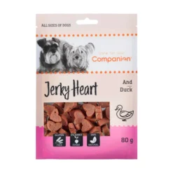Companion Duck Jerky Heart
