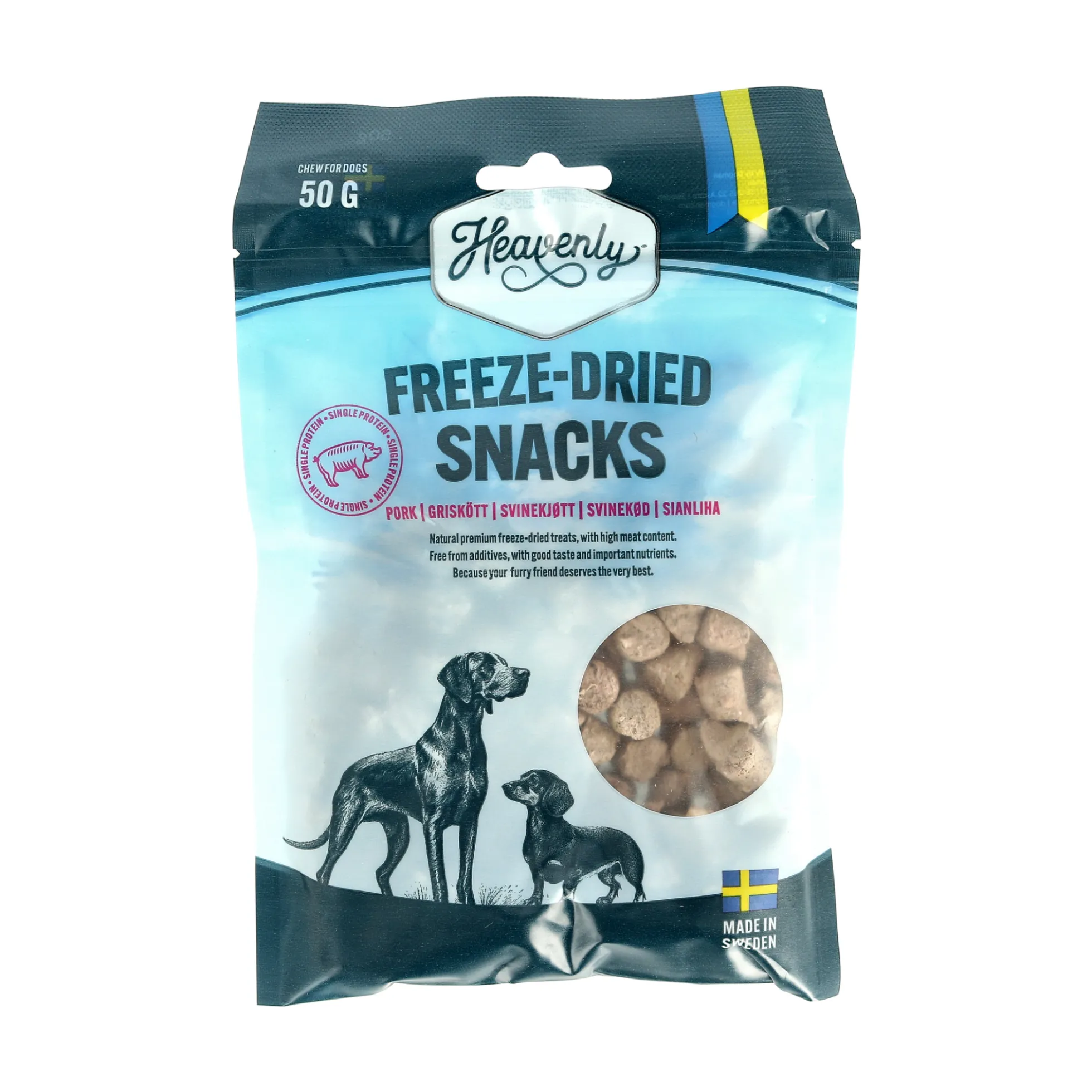Dogman Frystorkat Snacks av Gris