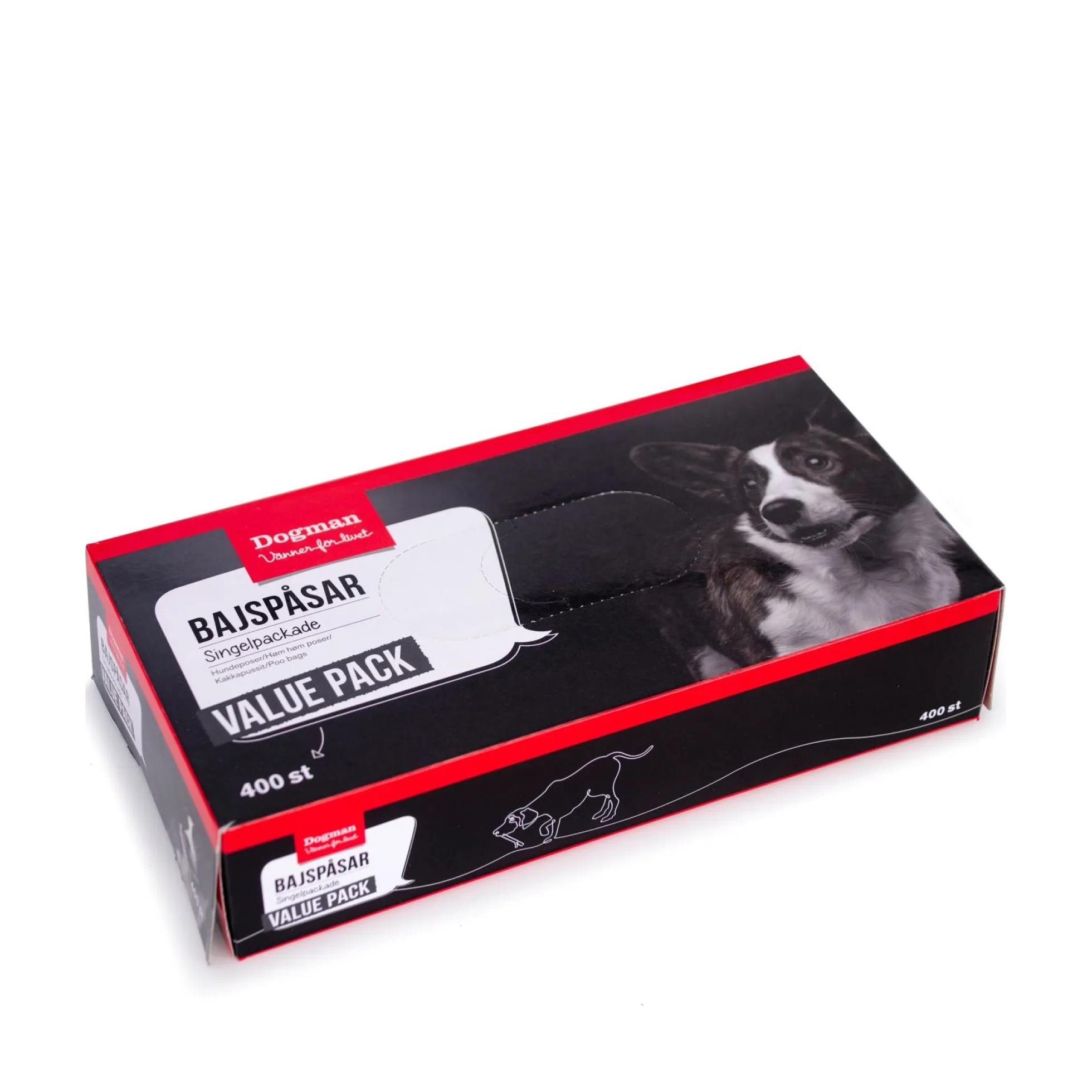 Dogman 400-pack Bajspåsar