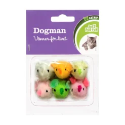 Dogman 6-pack Möss med Kattmynta