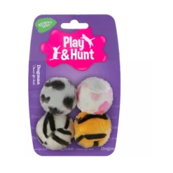 Dogman Plyschboll 4-pack