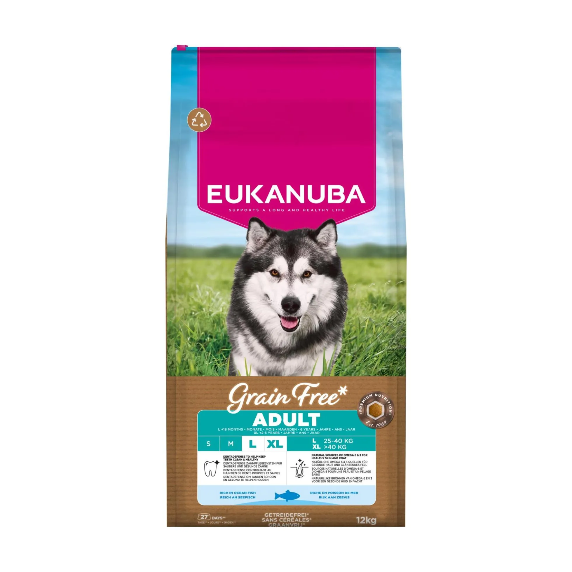 Eukanuba Grain Free Adult Large Breed Ocean & Fish