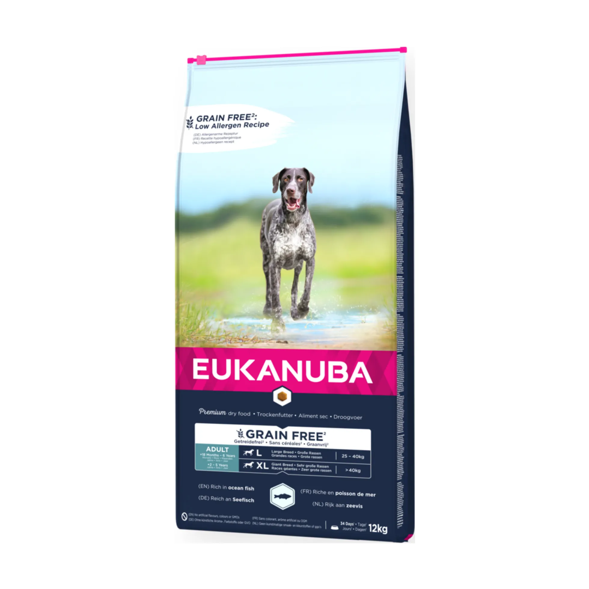 Eukanuba Grain Free Adult Large Breed Ocean & Fish