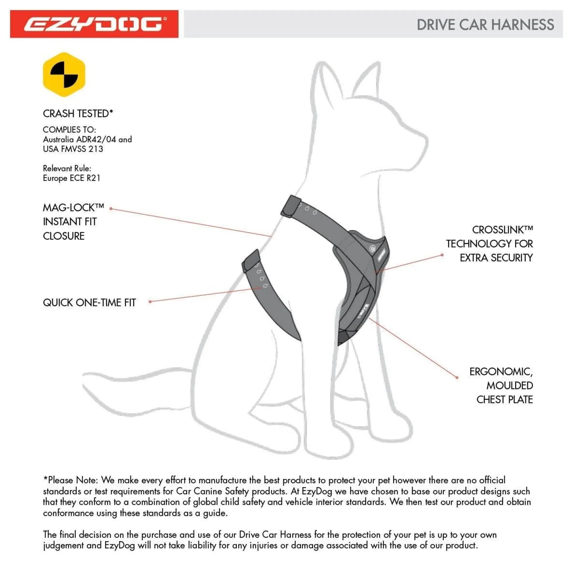 EzyDog Krocktestad Bilsele