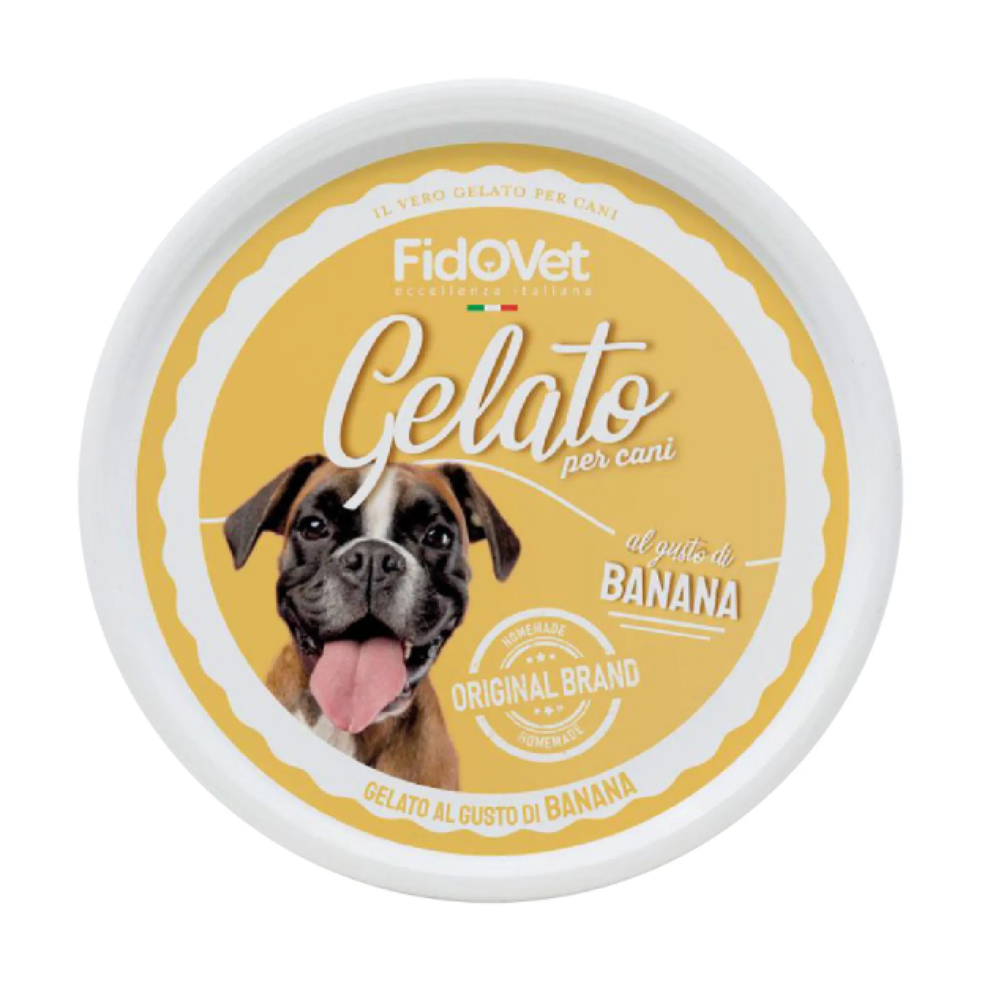 FidoVet Gelato Hundglass Banan