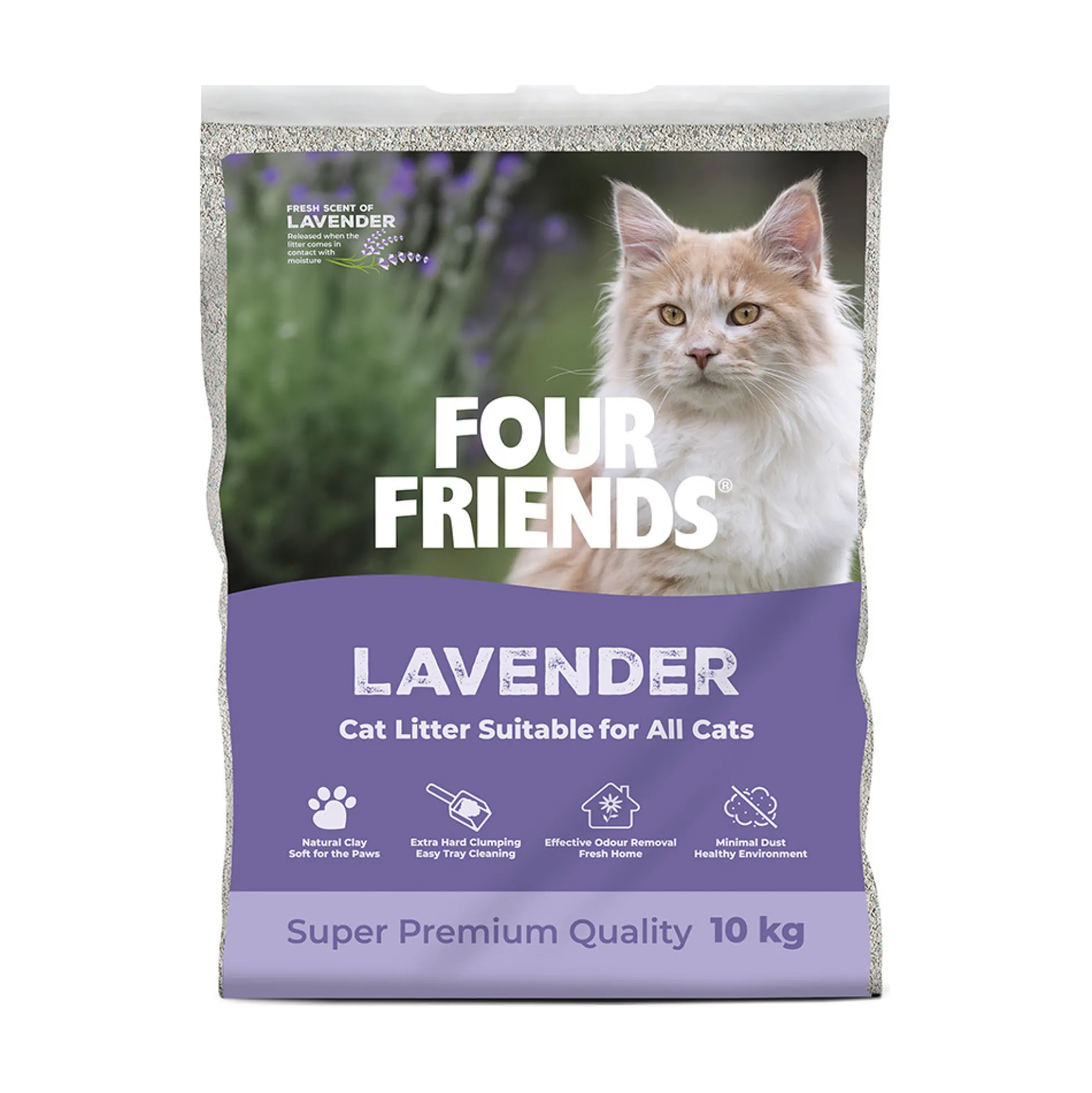 Four Friends FourFriends Kattsand Lavendel