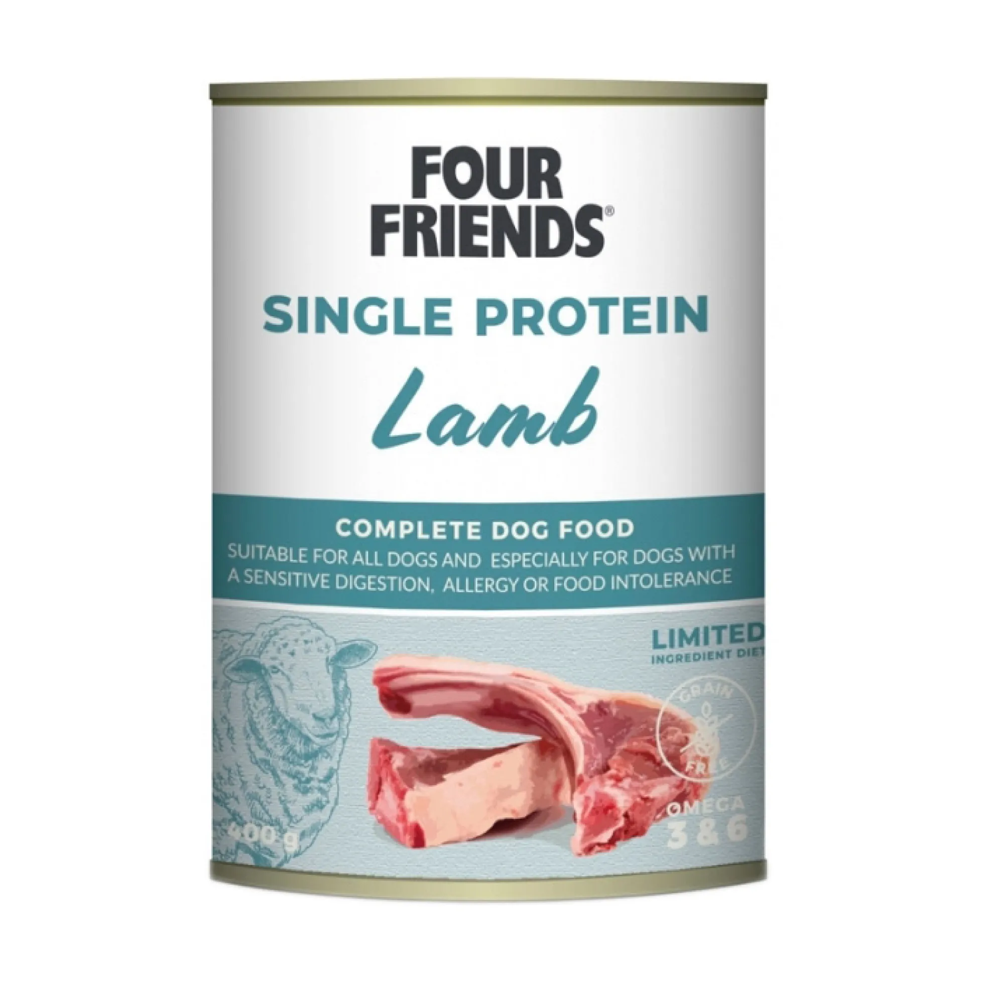 Four Friends FourFriends Single Protein Lamb