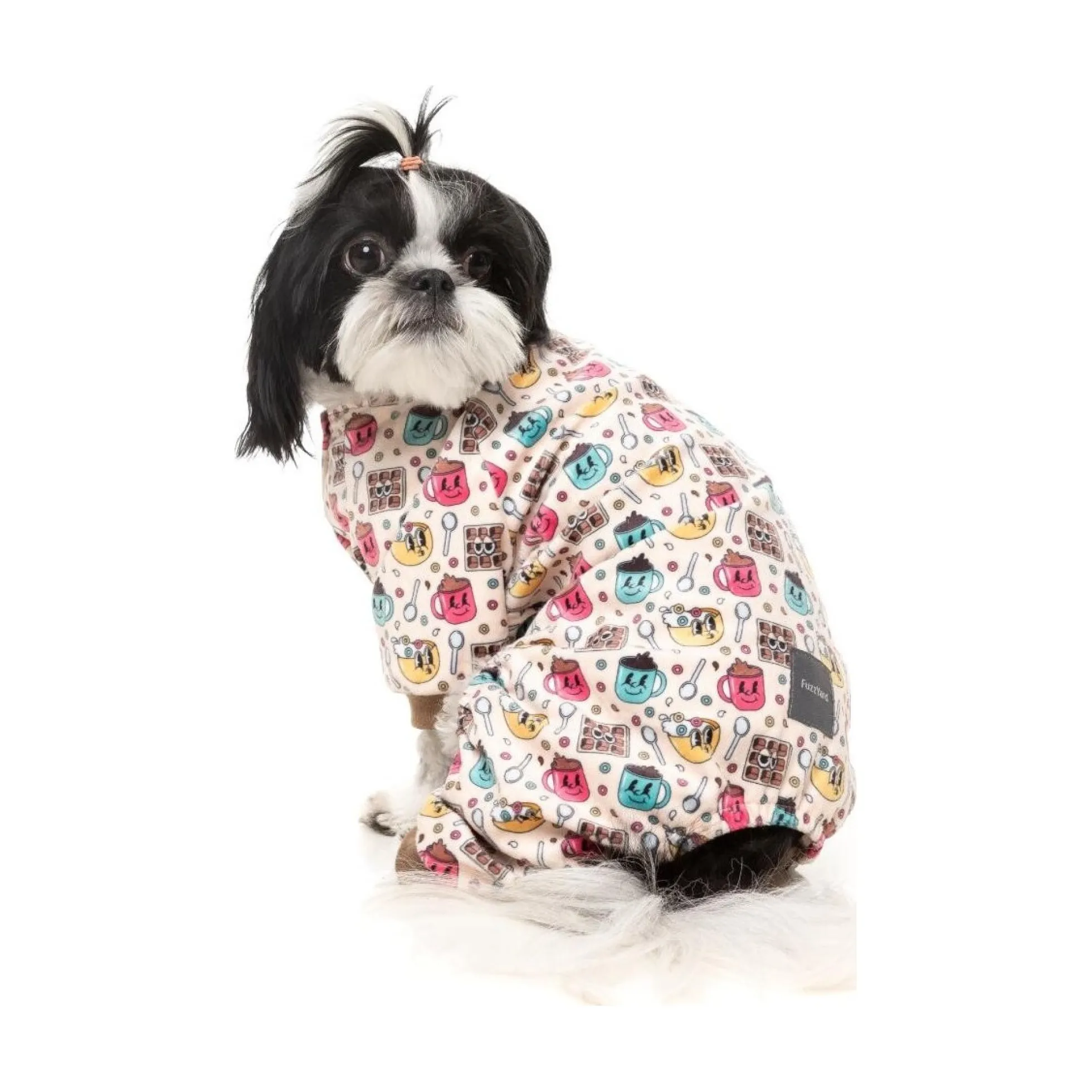 FuzzYard Pet Products FuzzYard Hundpyjamas Breakfast Blitz