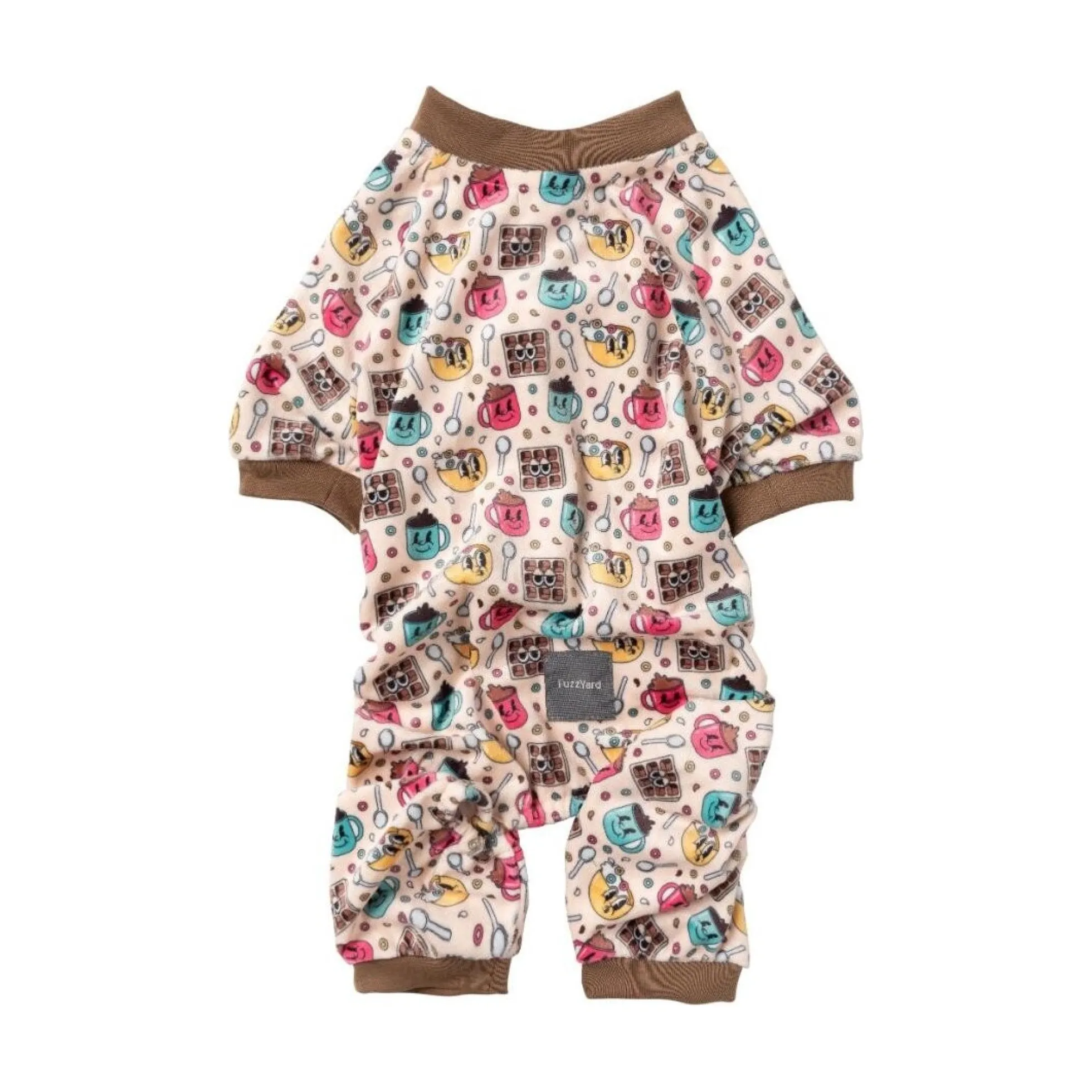 FuzzYard Pet Products FuzzYard Hundpyjamas Breakfast Blitz