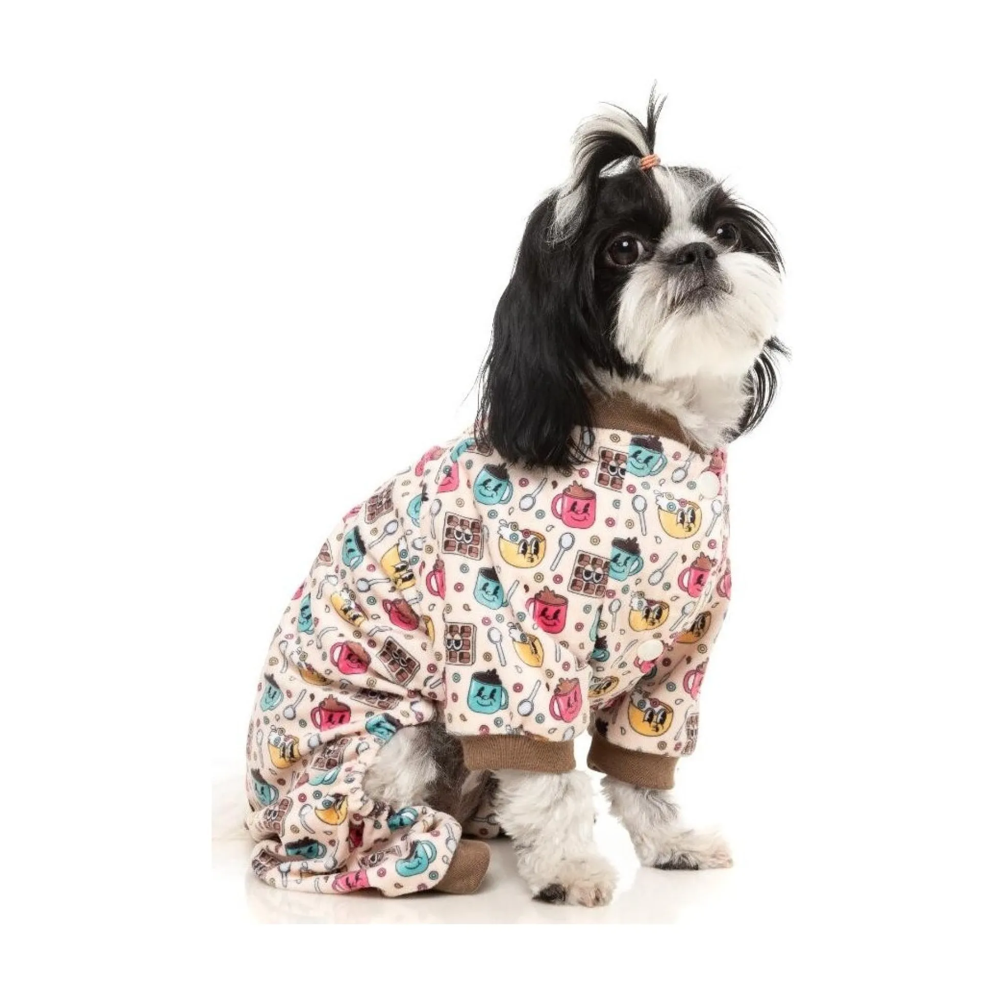 FuzzYard Pet Products FuzzYard Hundpyjamas Breakfast Blitz