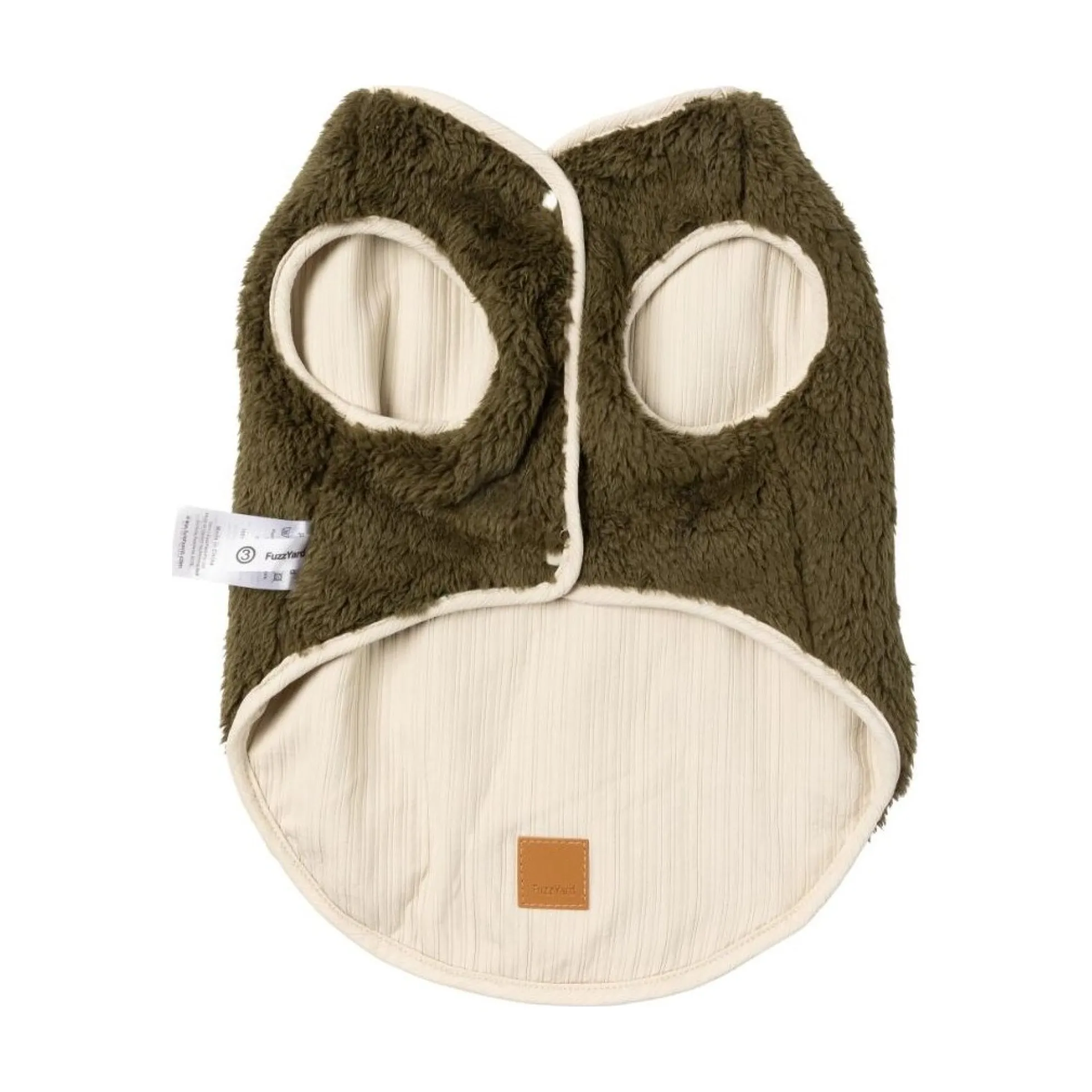 FuzzYard Pet Products FuzzYard Umeda Jacket Bone