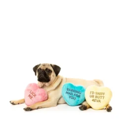 FuzzYard Pet Products FuzzYard Candy Hearts 3-pack