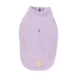 FuzzYard Pet Products FuzzYard Life Ribbed Sweater Lilac