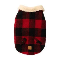 FuzzYard Pet Products FuzzYard Lumber jacket 25 Red