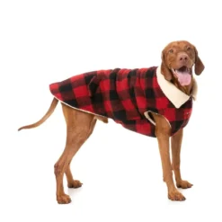 FuzzYard Pet Products FuzzYard Lumber jacket 25 Red
