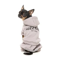 FuzzYard Pet Products FuzzYard Urban Tacksuit Cool Grey