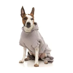 FuzzYard Pet Products FuzzYard Urban Tacksuit Cool Grey