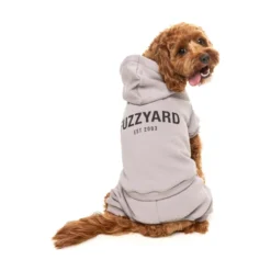 FuzzYard Pet Products FuzzYard Urban Tacksuit Cool Grey