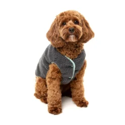 FuzzYard Pet Products FuzzYard Nara Jacket Grey