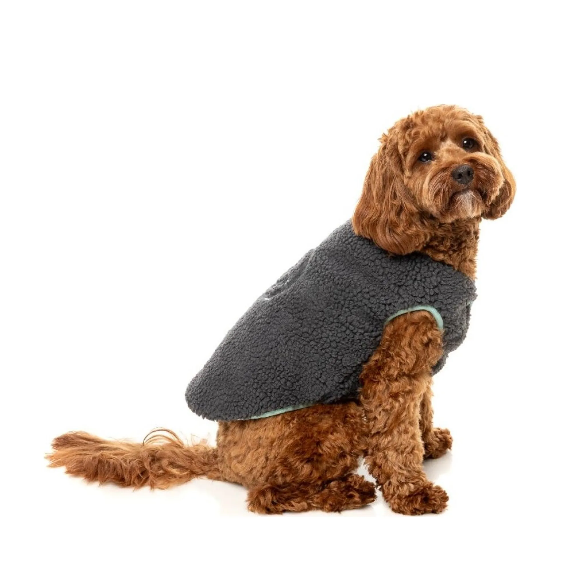 FuzzYard Pet Products FuzzYard Nara Jacket Grey