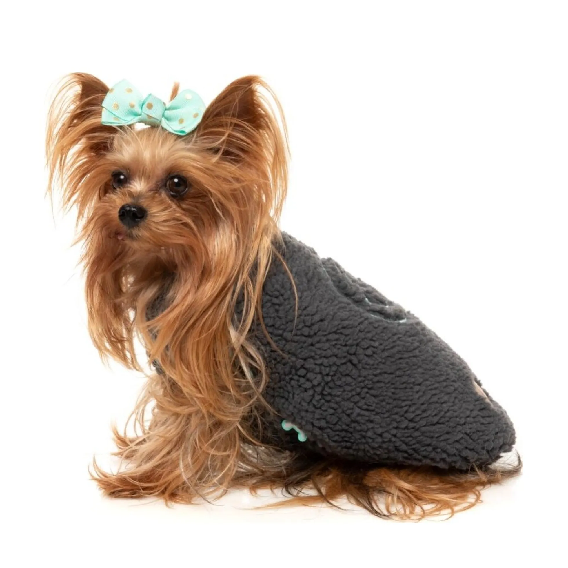 FuzzYard Pet Products FuzzYard Nara Jacket Grey