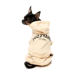 FuzzYard Pet Products FuzzYard Urban Tacksuit Buttermilk