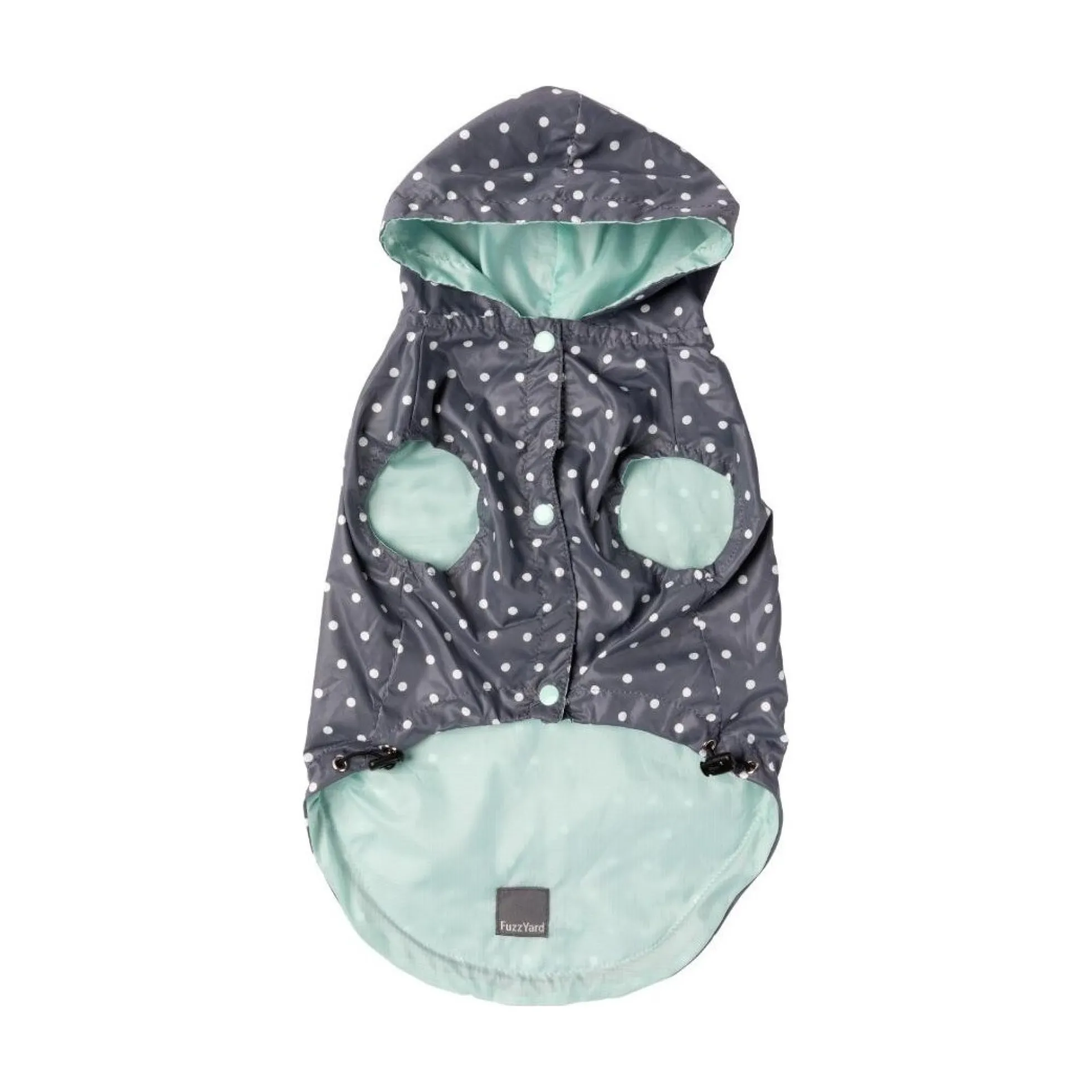 FuzzYard Pet Products FuzzYard Flipside 24 Raincoat