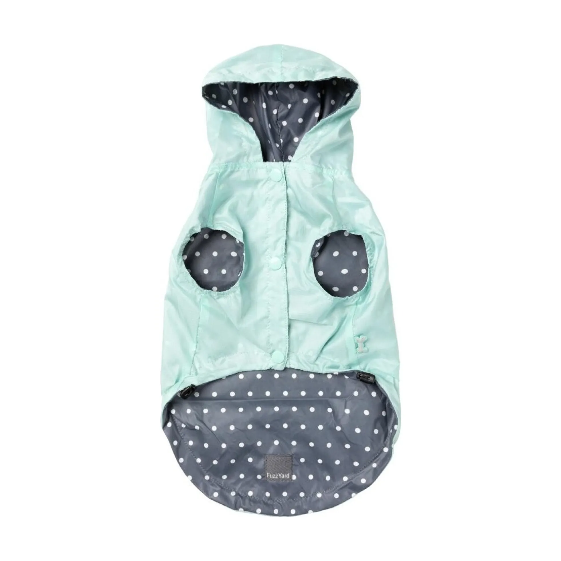 FuzzYard Pet Products FuzzYard Flipside 24 Raincoat