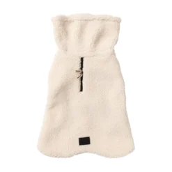 FuzzYard Pet Products FuzzYard Cosy Snood Coat Eggshell