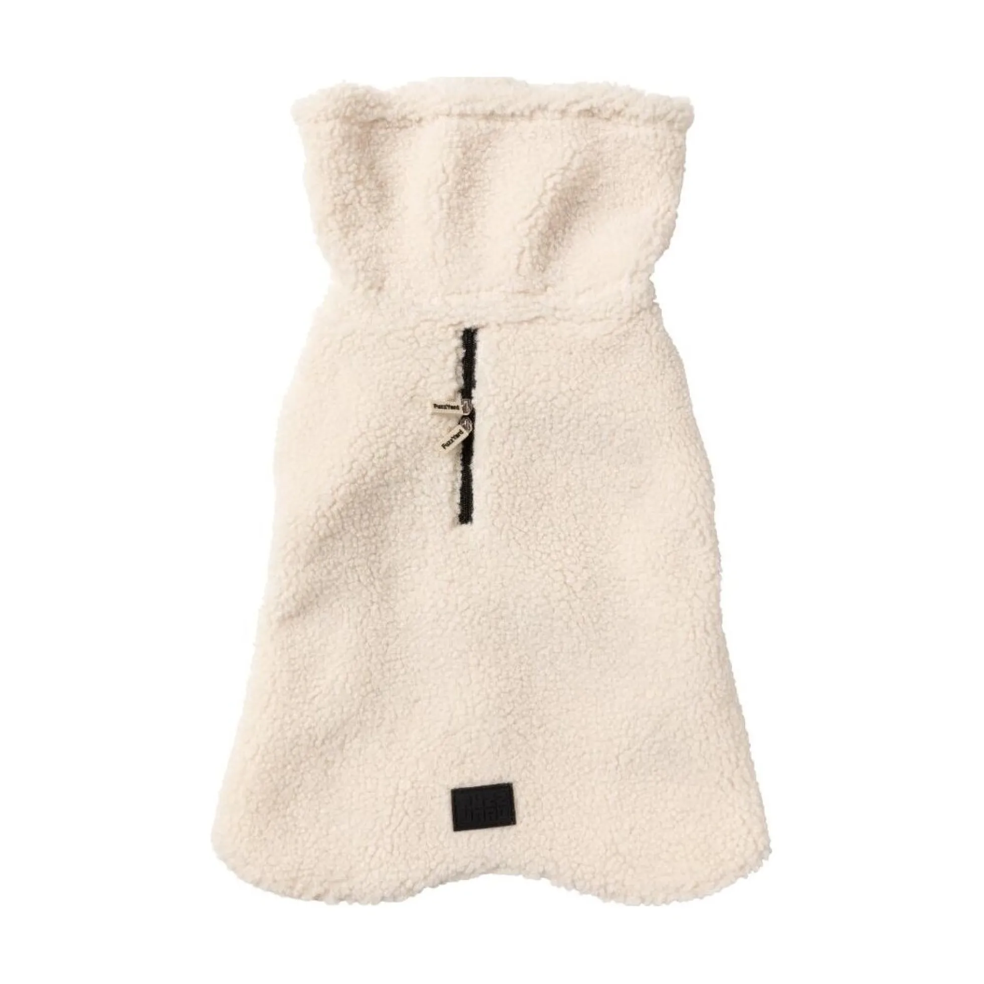 FuzzYard Pet Products FuzzYard Cosy Snood Coat Eggshell