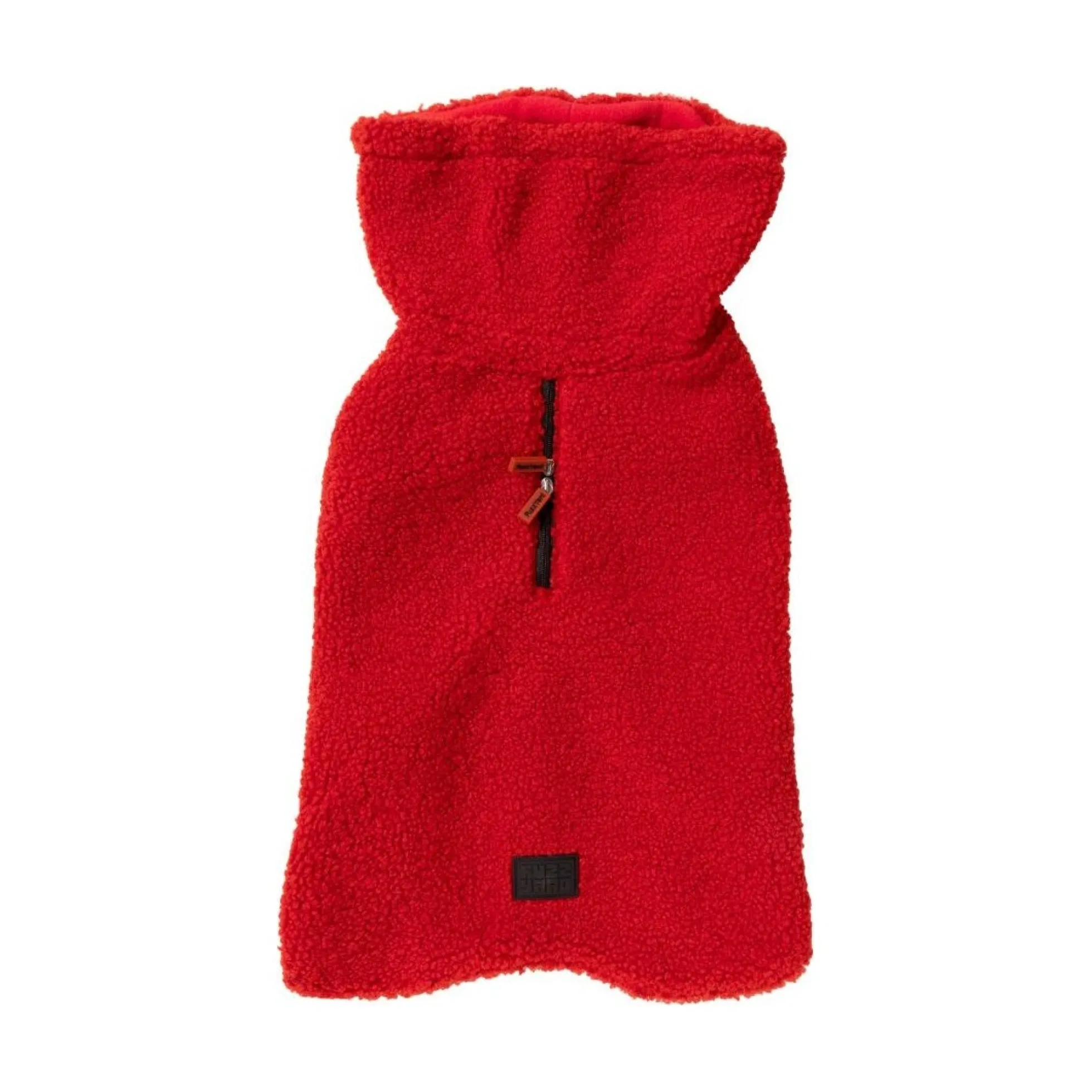 FuzzYard Pet Products FuzzYard Cosy Snood Coat Cherry Red