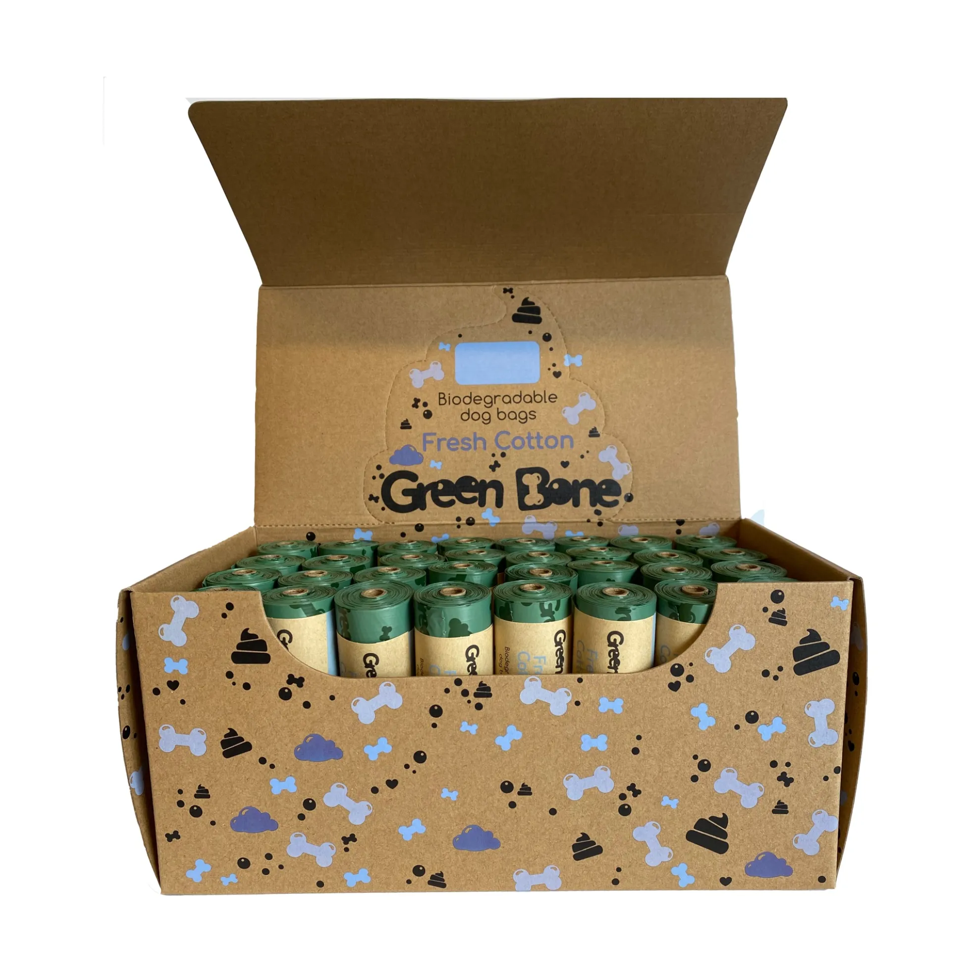 Green Bone 960-pack bajspåsar