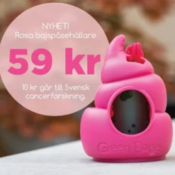 Green Bone Rosa Bandet Bajspåsehållare
