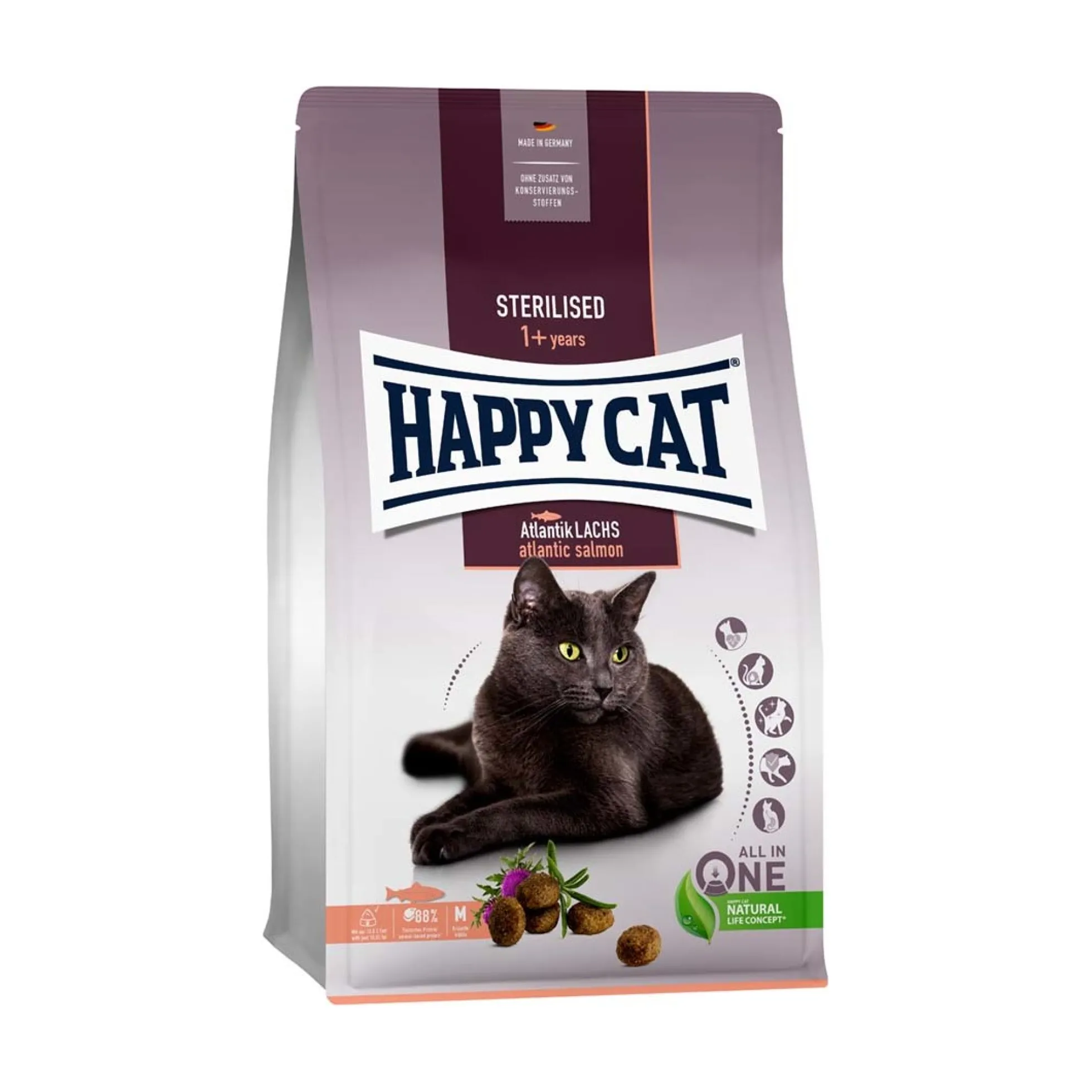 Happy Cat Adult Sterilised Atlantic Salmon