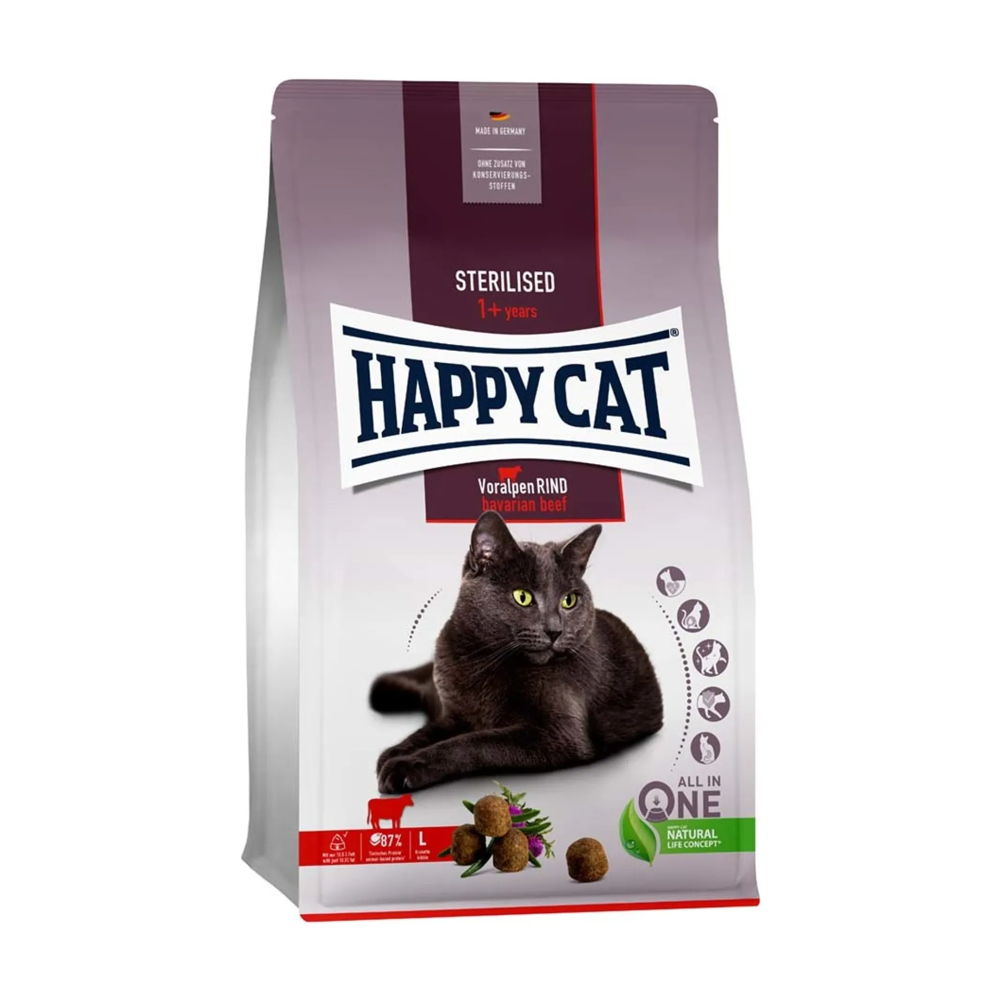 Happy Cat Adult Sterilised Bavarian Beef